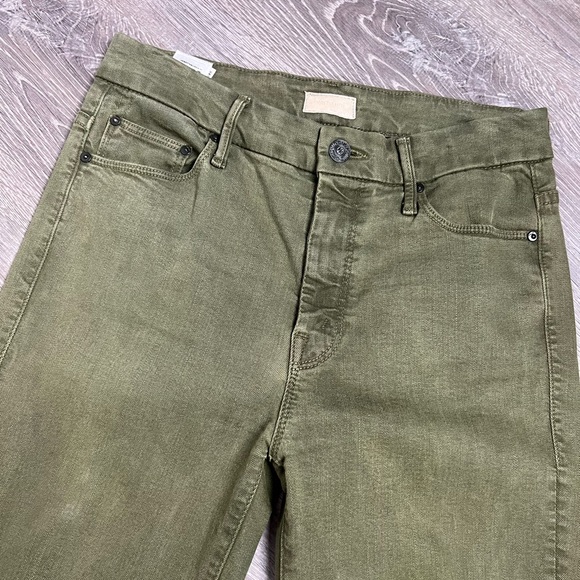 MOTHER High Waisted Looker Ankle Fray The First Move Pants- 27 - Picture 3 of 14